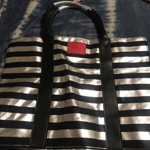 Victoria’s Secret tote bag black and silver